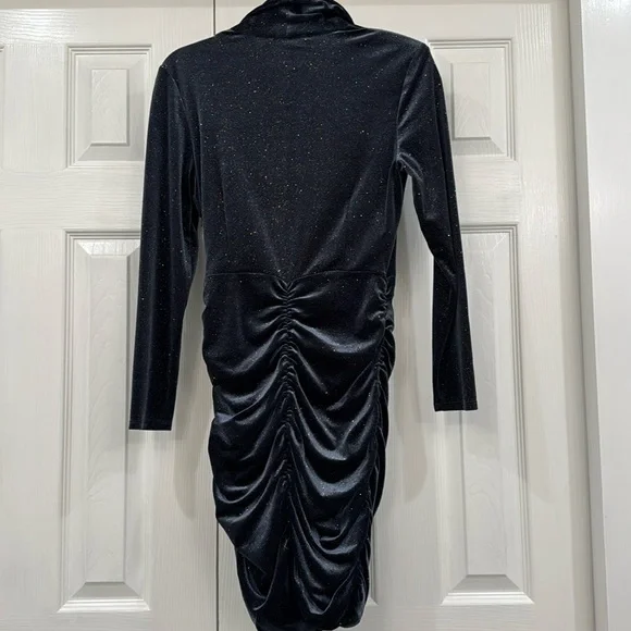NWT Zara glitter holiday dress - Picture 2 of 5